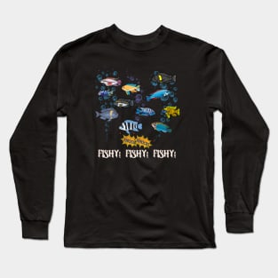 Fish tank Long Sleeve T-Shirt